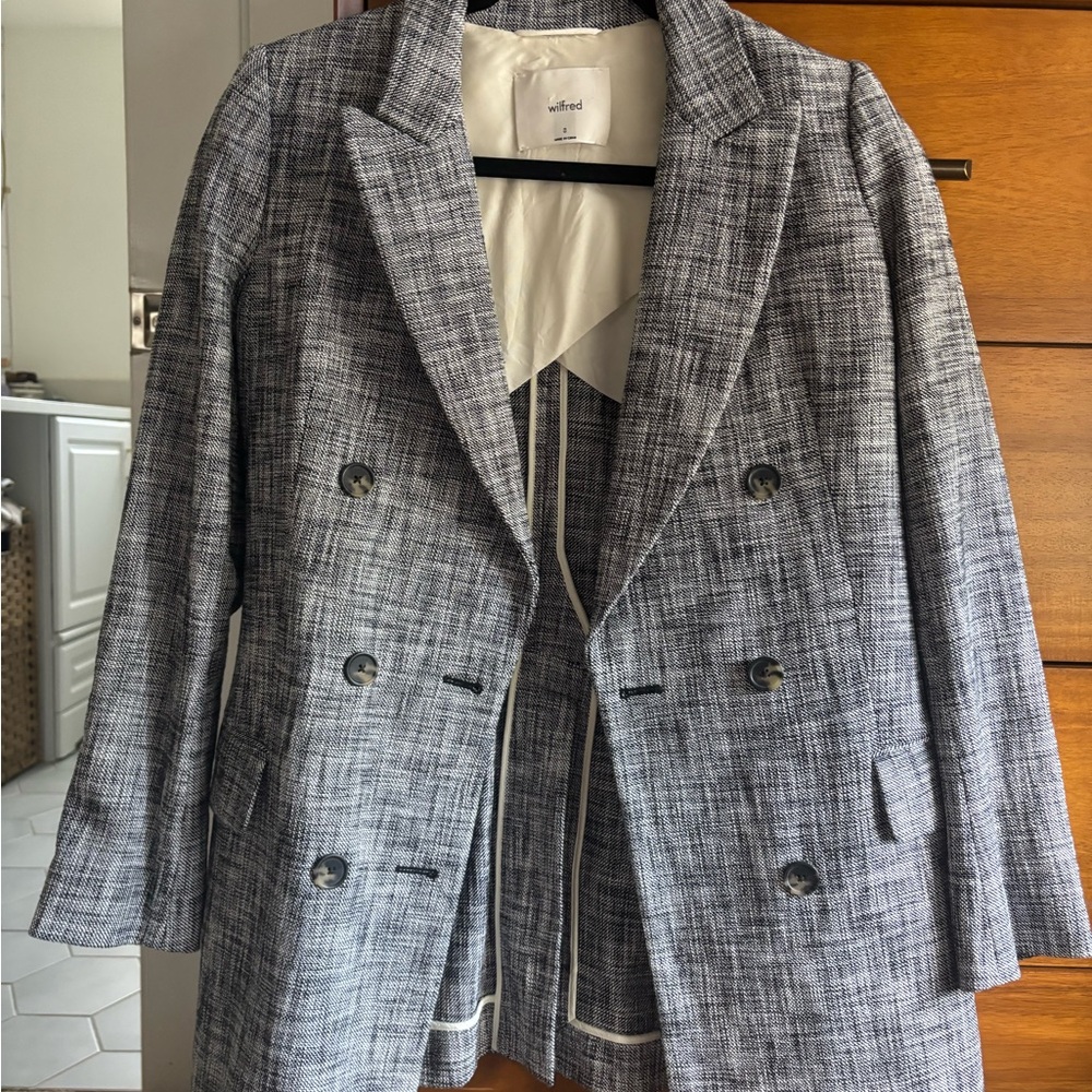 Aritzia Wilfred Gray Blazer